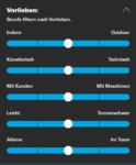 Screenshot Berufechecker