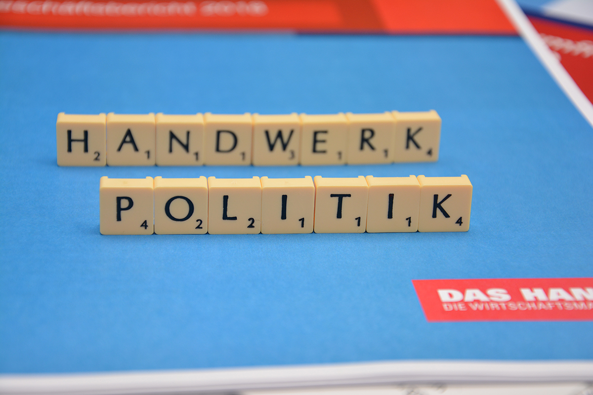 Textsymbolbild Handwerkspolitik