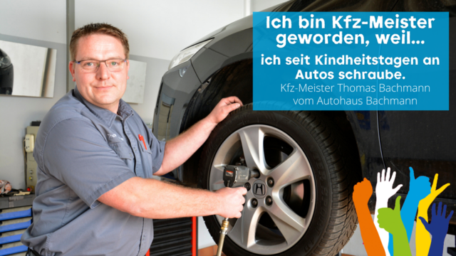 Macht bei Hände hoch fürs Handwerk 2022 mit: Autohaus Bachmann