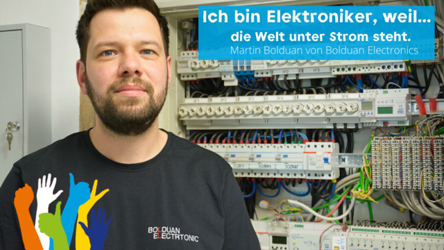 Macht bei Hände hoch fürs Handwerk 2022 mit: Bolduan electronics