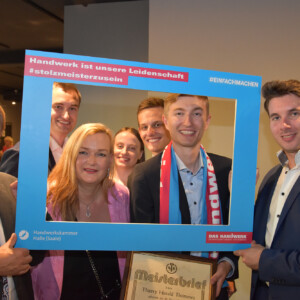 #stolzmeisterzusein Meisterfeier 2023. Foto: Handwerkskammer Halle