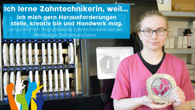 Macht bei Hände hoch fürs Handwerk 2022 mit: Bernburger Dentalmanufaktur