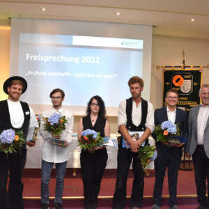 Freisprechung 2022: Die besten Gesellen und Facharbeiter