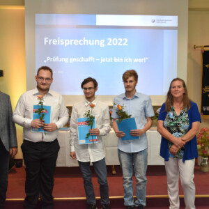 Freisprechung 2022: Gebäudereiniger