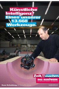 Plakatkampagne 2024 Motiv Künstliche Intelligenz