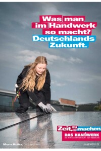 Plakatkampagne 2024 Motiv Zukunft