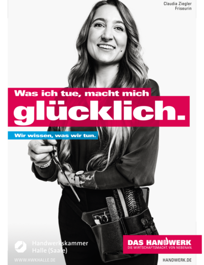 Plakat der Imagekampagne