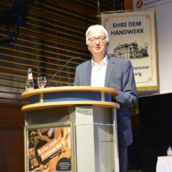 Beste Nachwuchshandwerker 2022: Wolfgang Beck, Staatssekretär im Ministerium für Arbeit, Soziales, Gesundheit und Gleichstellung des Landes Sachsen-Anhalt